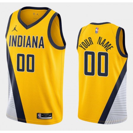 Maglia Indiana Pacers Personalizzate 2020-21 Jordan Brand Statement Edition Swingman - Uomo